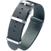Correa Militar Gruesa "Seatbelt" Gris