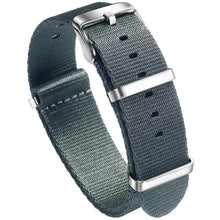 Correa Militar Gruesa "Seatbelt" Gris