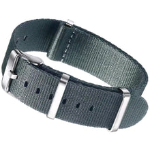 Correa Militar Gruesa "Seatbelt" Gris