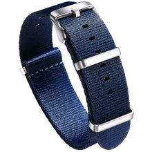 Correa Militar Gruesa "Seatbelt" Azul