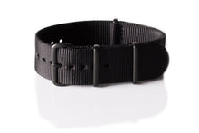 Correa Militar Clásica Negra PVD