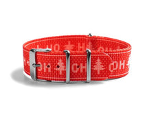 Correa Militar Clásica Navidad Roja