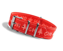 Correa Militar Clásica Navidad Roja